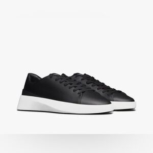 Wolf & Shepherd Cruise Lo Black Leather Lace Sneaker Men’s 41